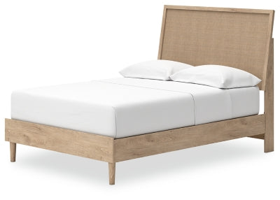 Ashley Cielden Two-tone Full Panel Bed