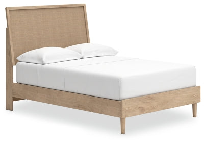 Ashley Cielden Two-tone Full Panel Bed