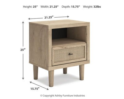 Ashley Cielden Two-tone Nightstand