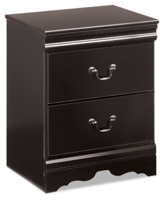 Ashley Huey Vineyard Black Nightstand