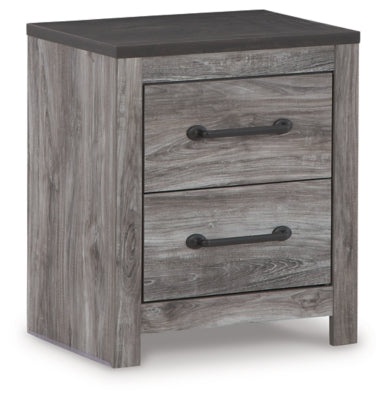 Ashley Bronyan Dark Gray Nightstand