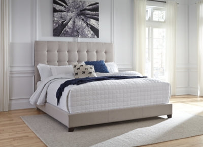 Ashley Dolante Beige Queen Upholstered Bed