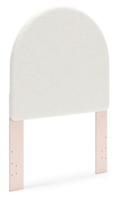 Ashley Wistenpine Blush Twin Upholstered Panel Headboard