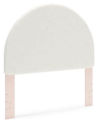 Ashley Wistenpine Blush Full Upholstered Panel Headboard