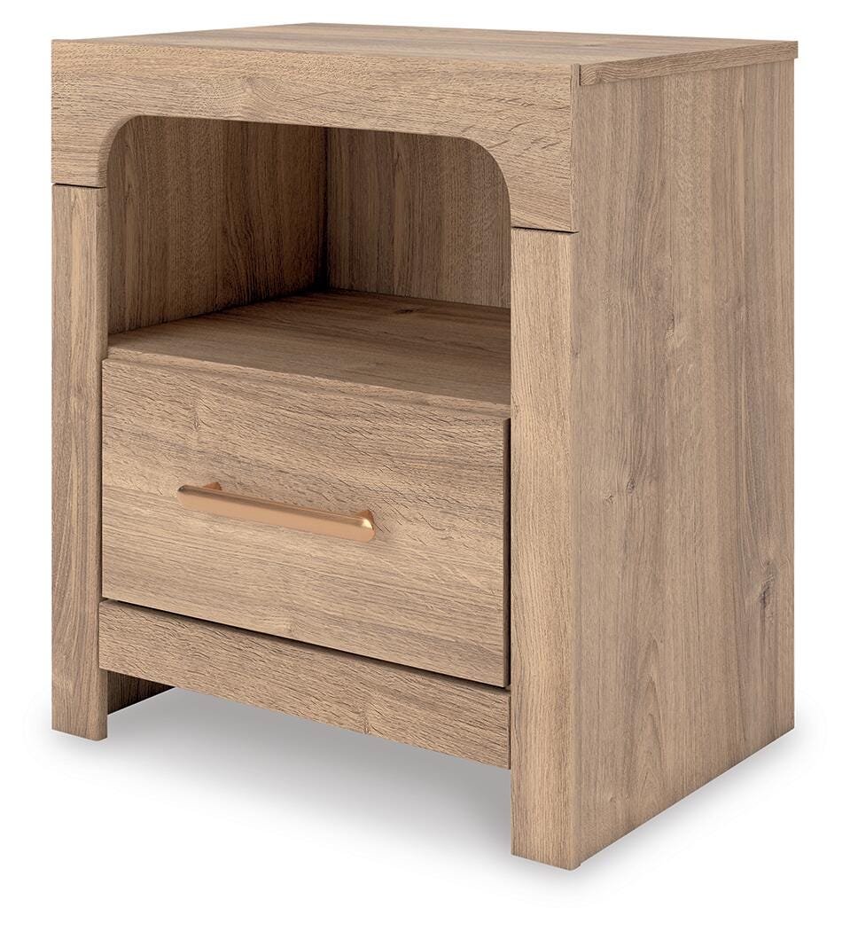 Ashley Hollymount Tan Nightstand