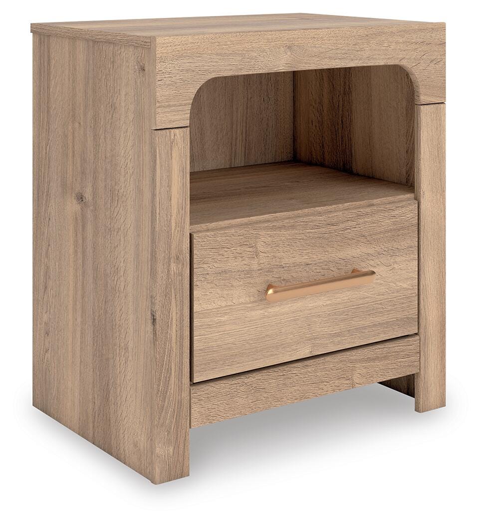 Ashley Hollymount Tan Nightstand