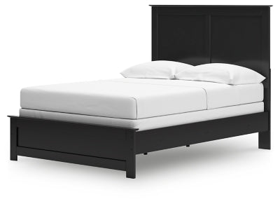 Ashley Maribel Black Full Panel Bed