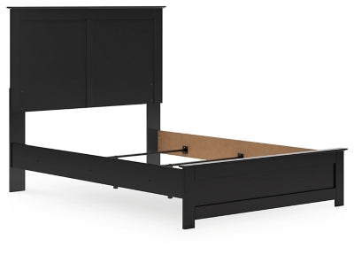 Ashley Maribel Black Full Panel Bed