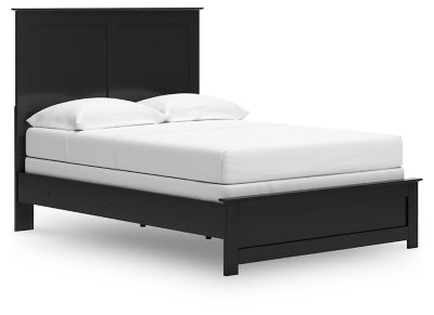 Ashley Maribel Black Full Panel Bed
