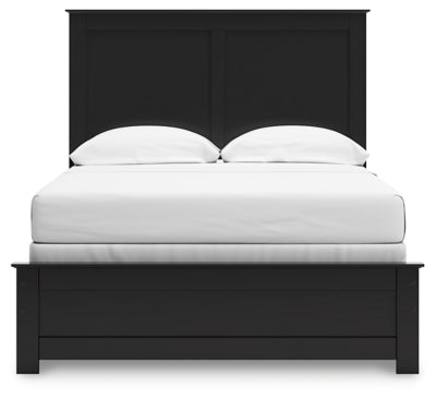 Ashley Maribel Black Full Panel Bed