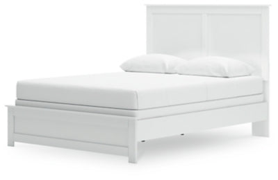 Ashley Bostwick Shoals White Queen Panel Bed