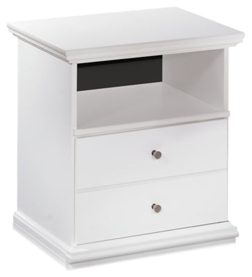 Ashley Bostwick Shoals White Nightstand