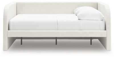 Ashley Shapella Tan White Full Upholstered Day Bed