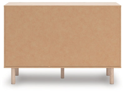 Ashley Shapella Tan Dresser