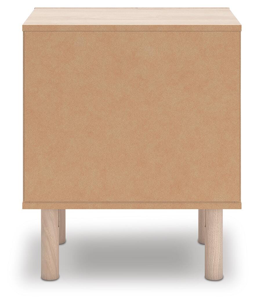 Ashley Shapella Tan Nightstand