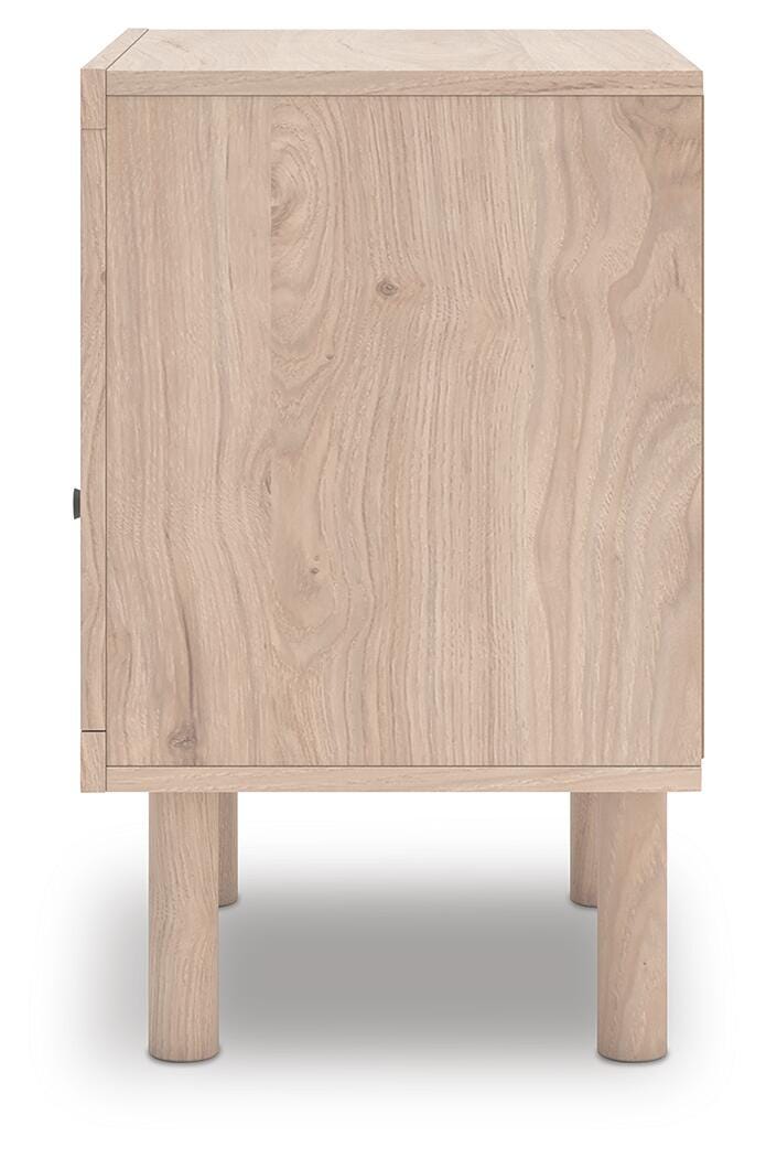 Ashley Shapella Tan Nightstand