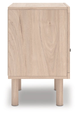 Ashley Shapella Tan Nightstand