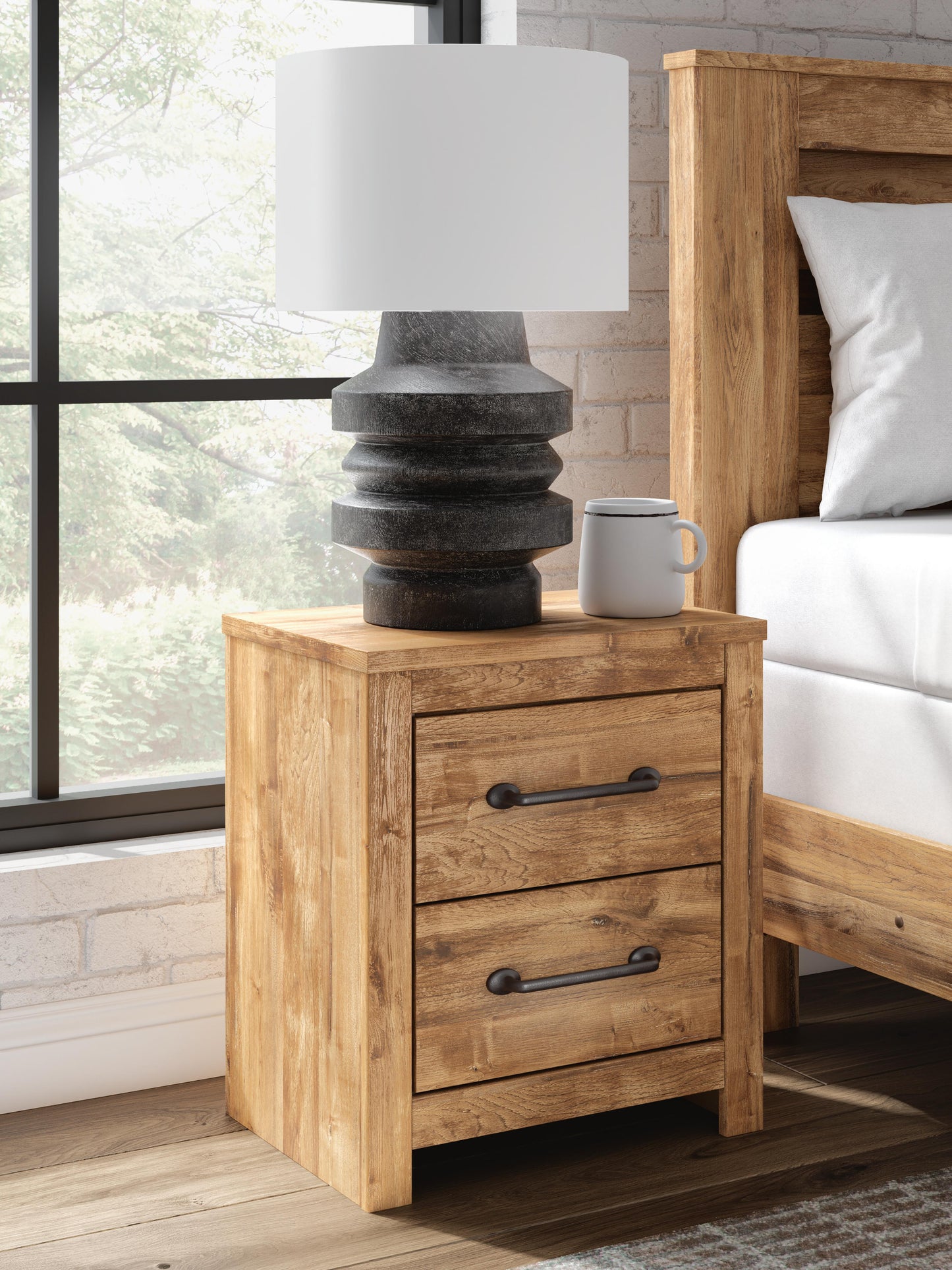 Ashley Branstony Brown Nightstand