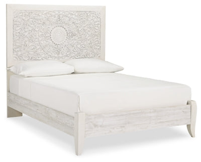 Ashley Paxberry Whitewash Full Panel Bed