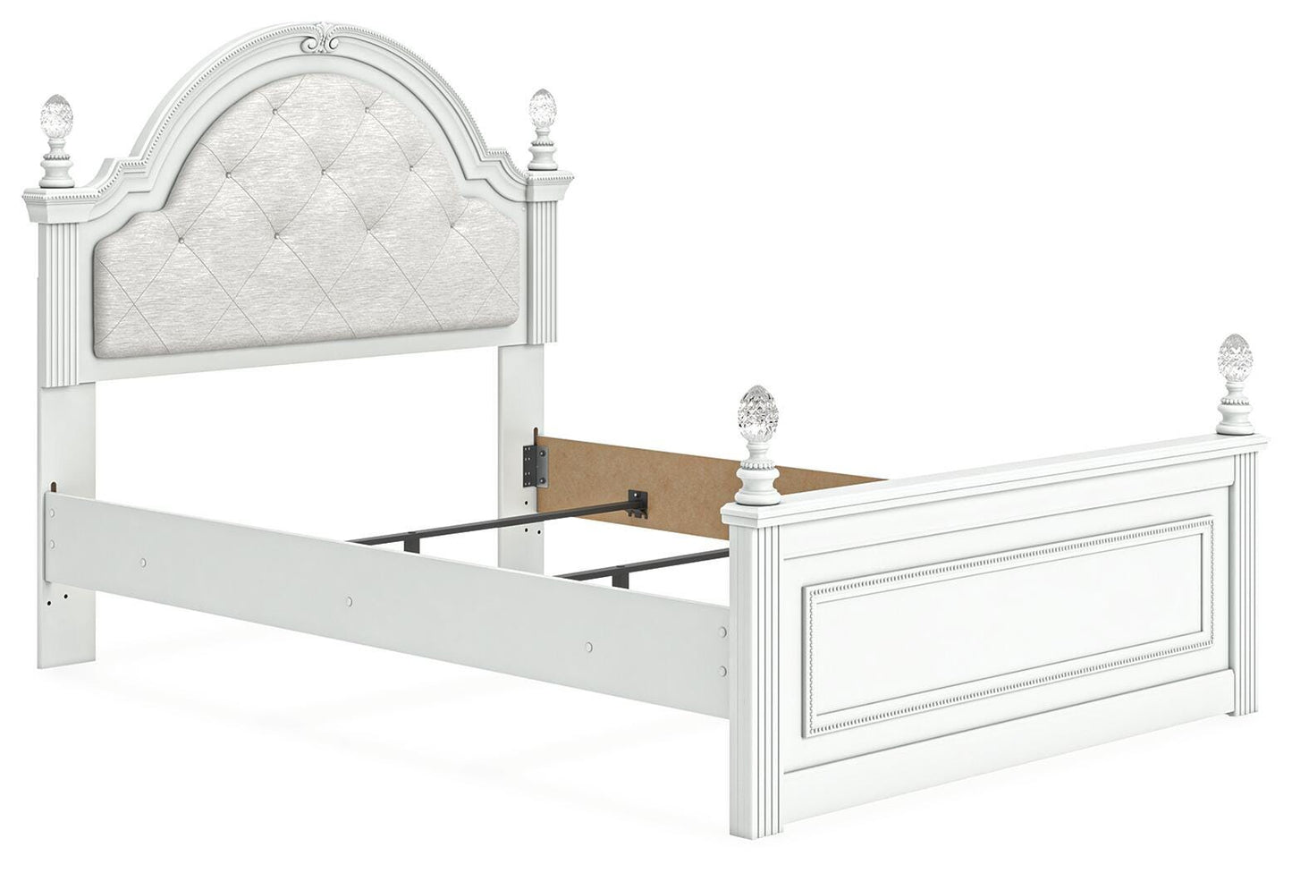Ashley Maylilly White Full Upholstered Panel Bed