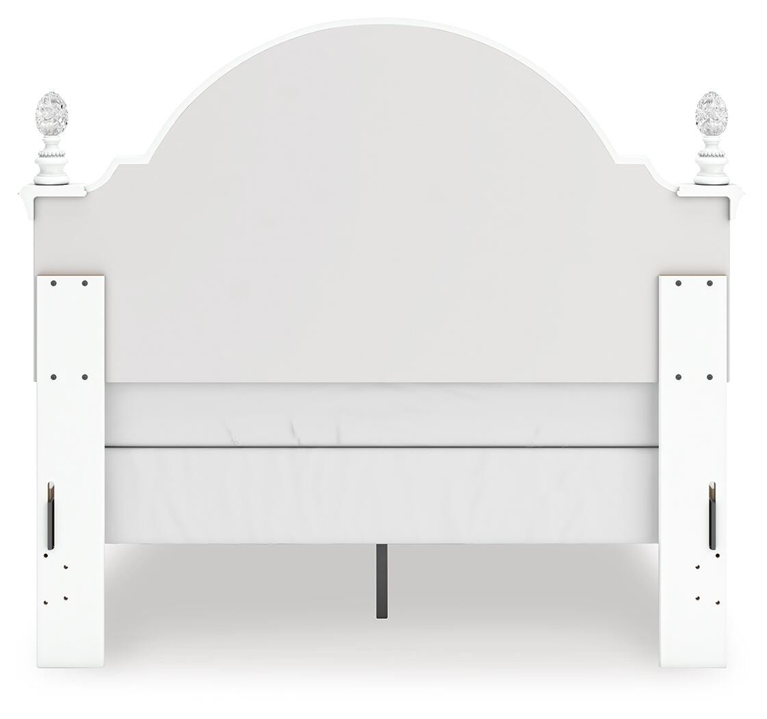 Ashley Maylilly White Full Upholstered Panel Bed