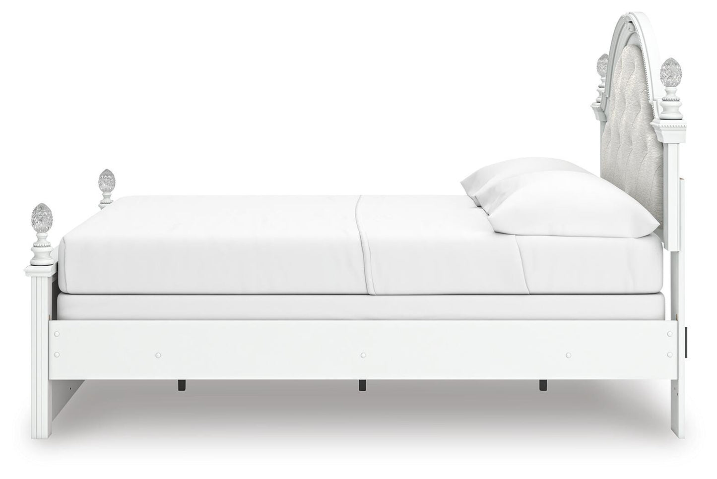 Ashley Maylilly White Full Upholstered Panel Bed