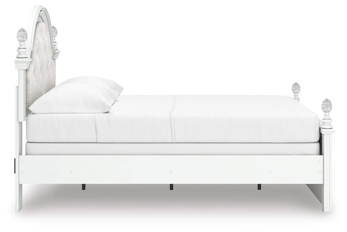 Ashley Maylilly White Full Upholstered Panel Bed