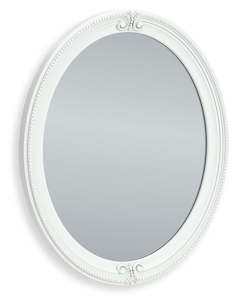 Ashley Maylilly White Bedroom Mirror