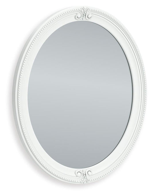 Ashley Maylilly White Bedroom Mirror