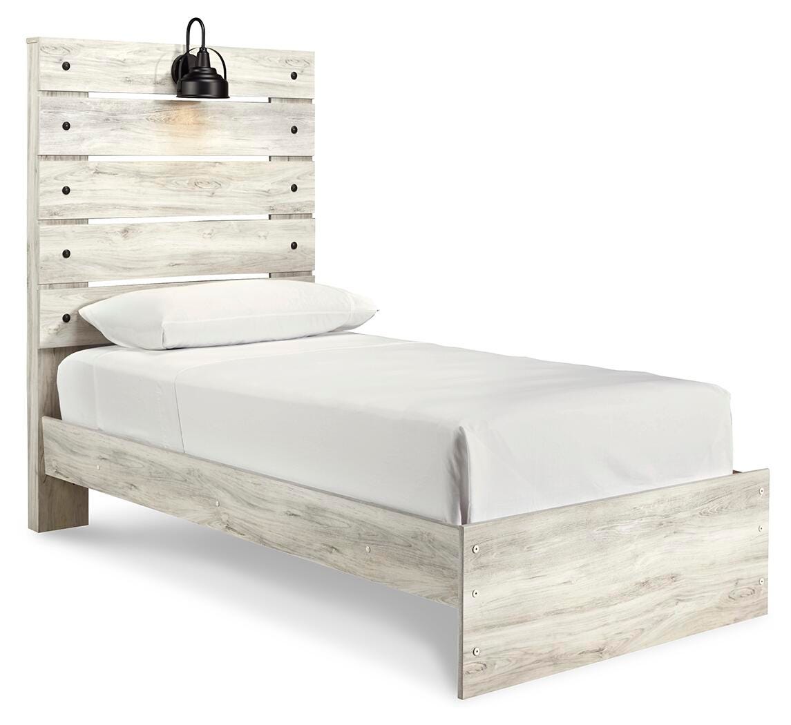 Ashley Cambeck Whitewash Twin Panel Bed