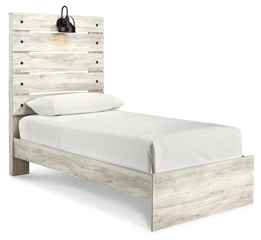 Ashley Cambeck Whitewash Twin Panel Bed