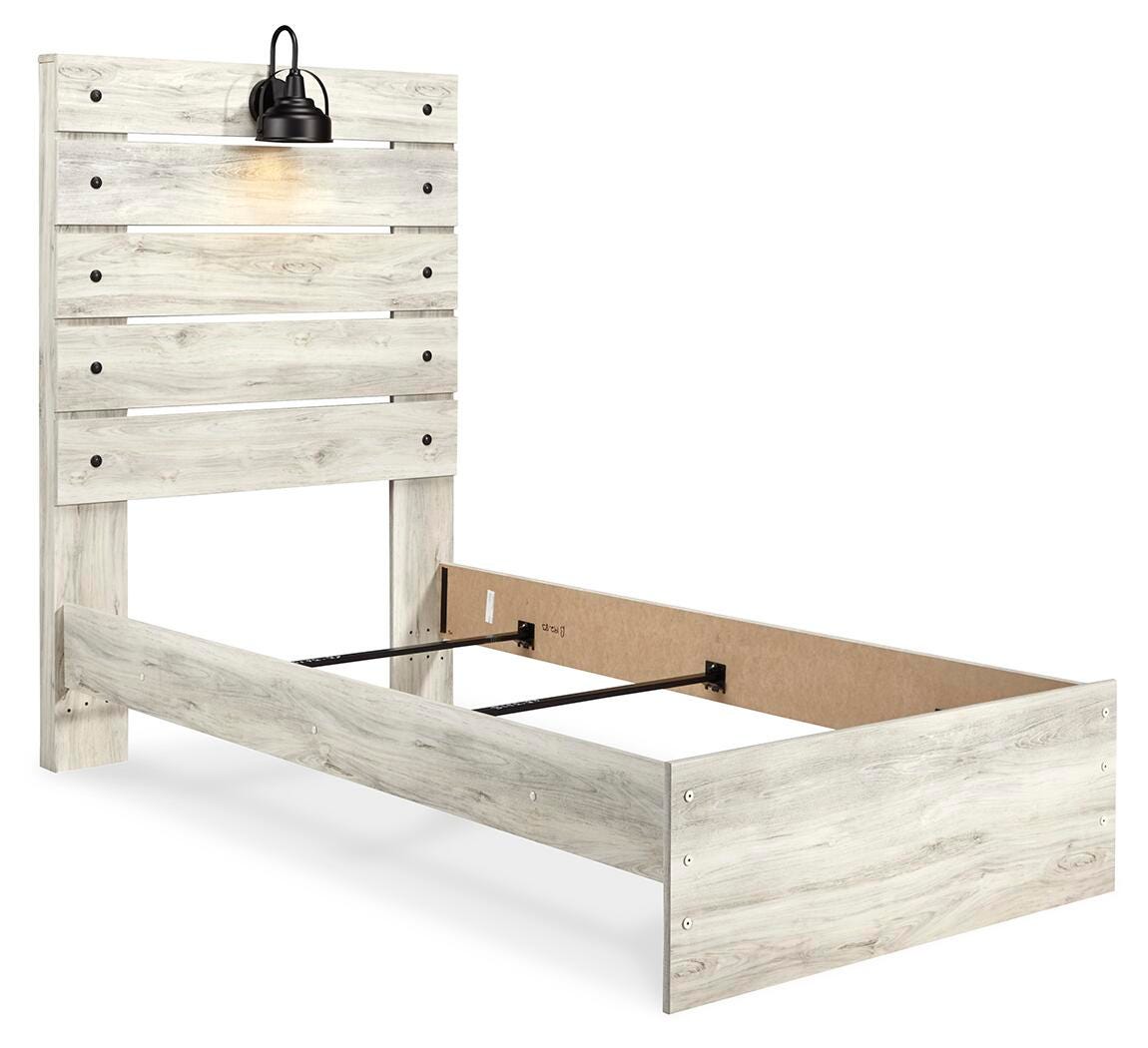 Ashley Cambeck Whitewash Twin Panel Bed