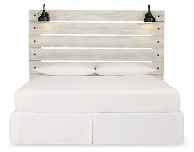 Ashley Cambeck Whitewash King Panel Headboard