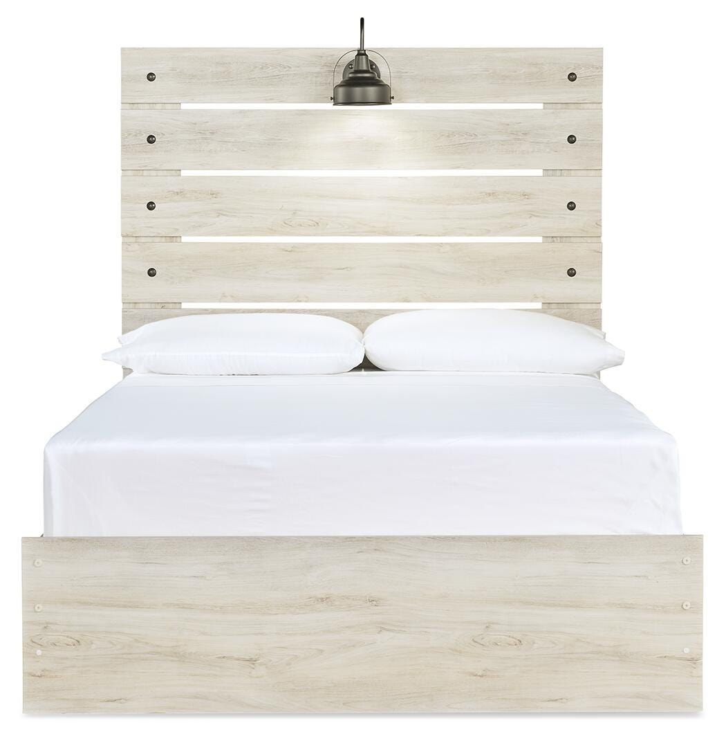 Ashley Cambeck Whitewash Full Panel Bed