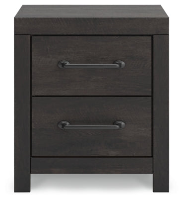 Ashley Delmorta Dark Gray Nightstand