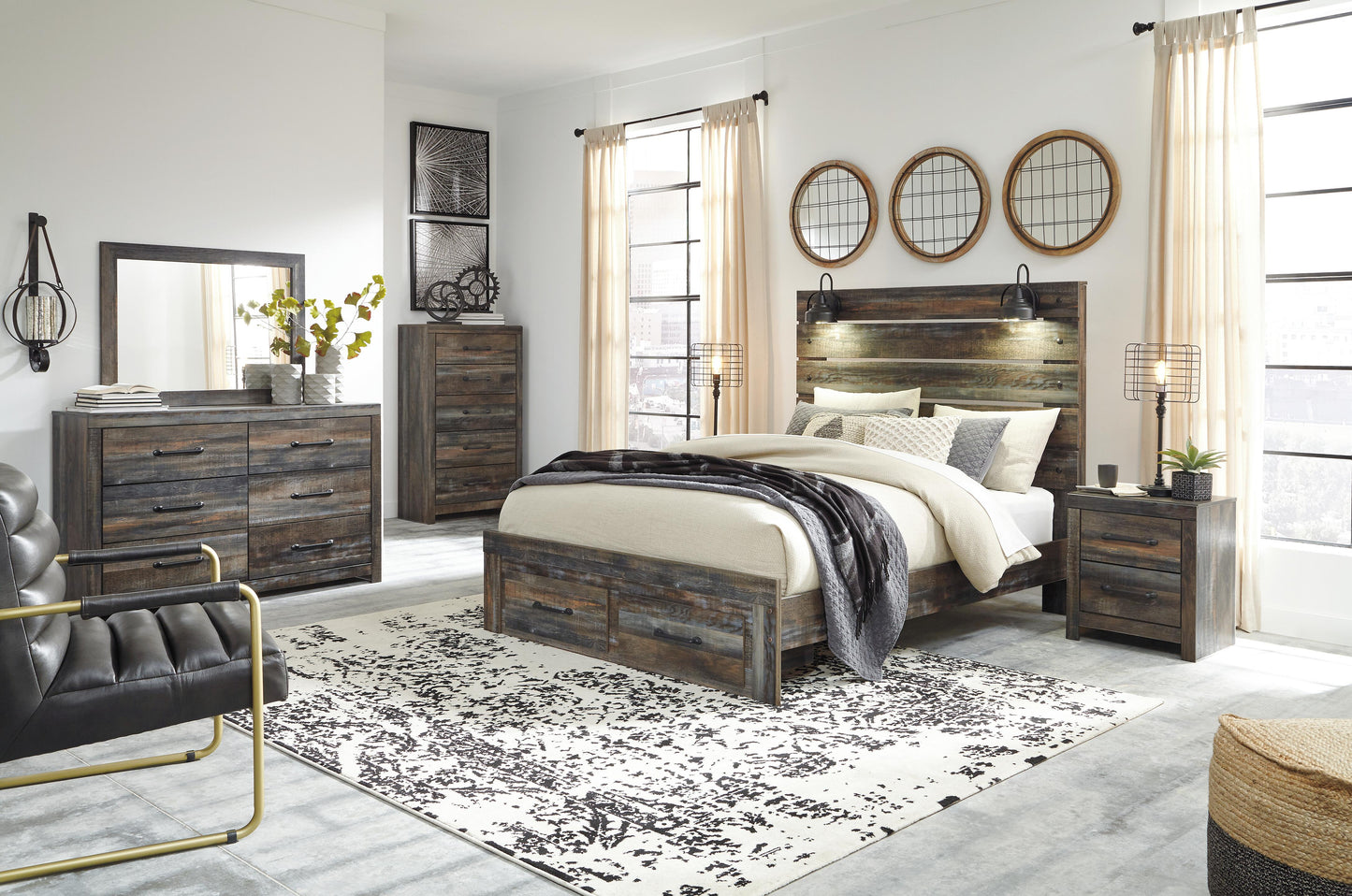 Ashley Drystan Multi Nightstand