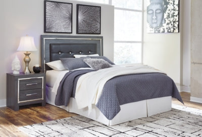 Ashley Lodanna Gray Queen Upholstered Panel Headboard