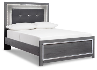 Ashley Lodanna Gray Full Panel Bed