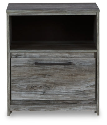Ashley Baystorm Gray Nightstand