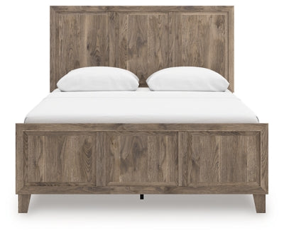 Ashley Keithland Brown Queen Panel Bed