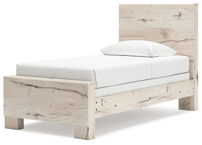Benchcraft Lawroy Light Natural Twin Panel Bed
