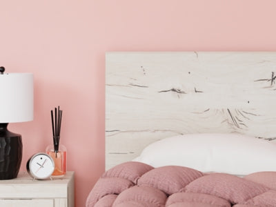 Benchcraft Lawroy Light Natural Twin Panel Bed