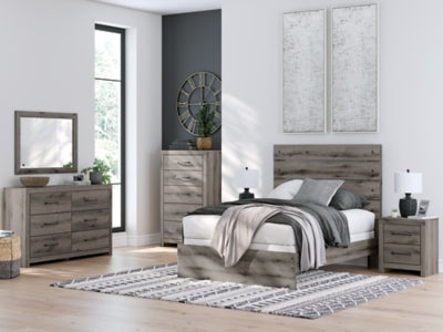 Ashley Urbanoore Brown Gray Full Panel Bed