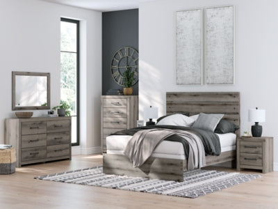 Ashley Urbanoore Brown Gray Queen Panel Bed