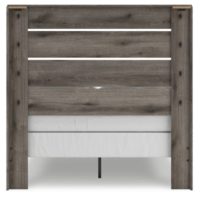 Ashley Urbanoore Brown Gray Full Panel Bed