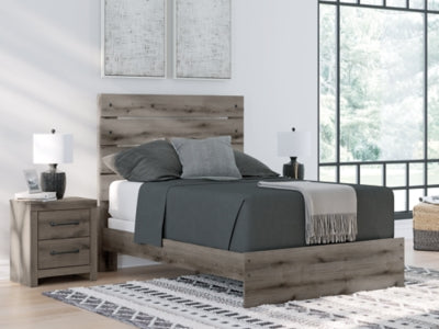 Ashley Urbanoore Brown Gray Full Panel Bed