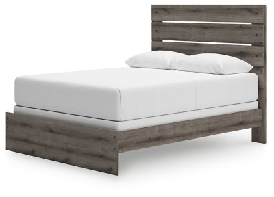 Ashley Urbanoore Brown Gray Queen Panel Bed