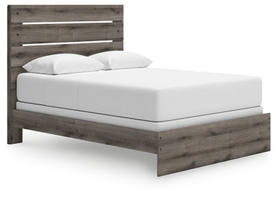 Ashley Urbanoore Brown Gray Queen Panel Bed