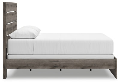 Ashley Urbanoore Brown Gray Queen Panel Bed