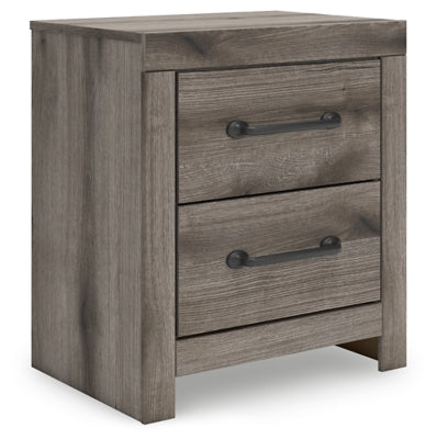 Ashley Urbanoore Brown Gray Nightstand